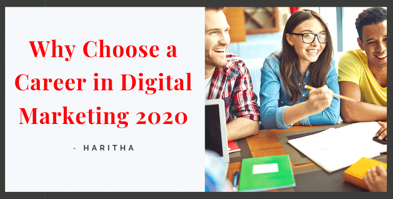 Career in Digital Marketing 2020