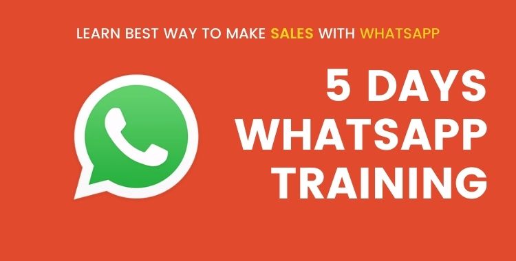 5 days whatsapp marketing course